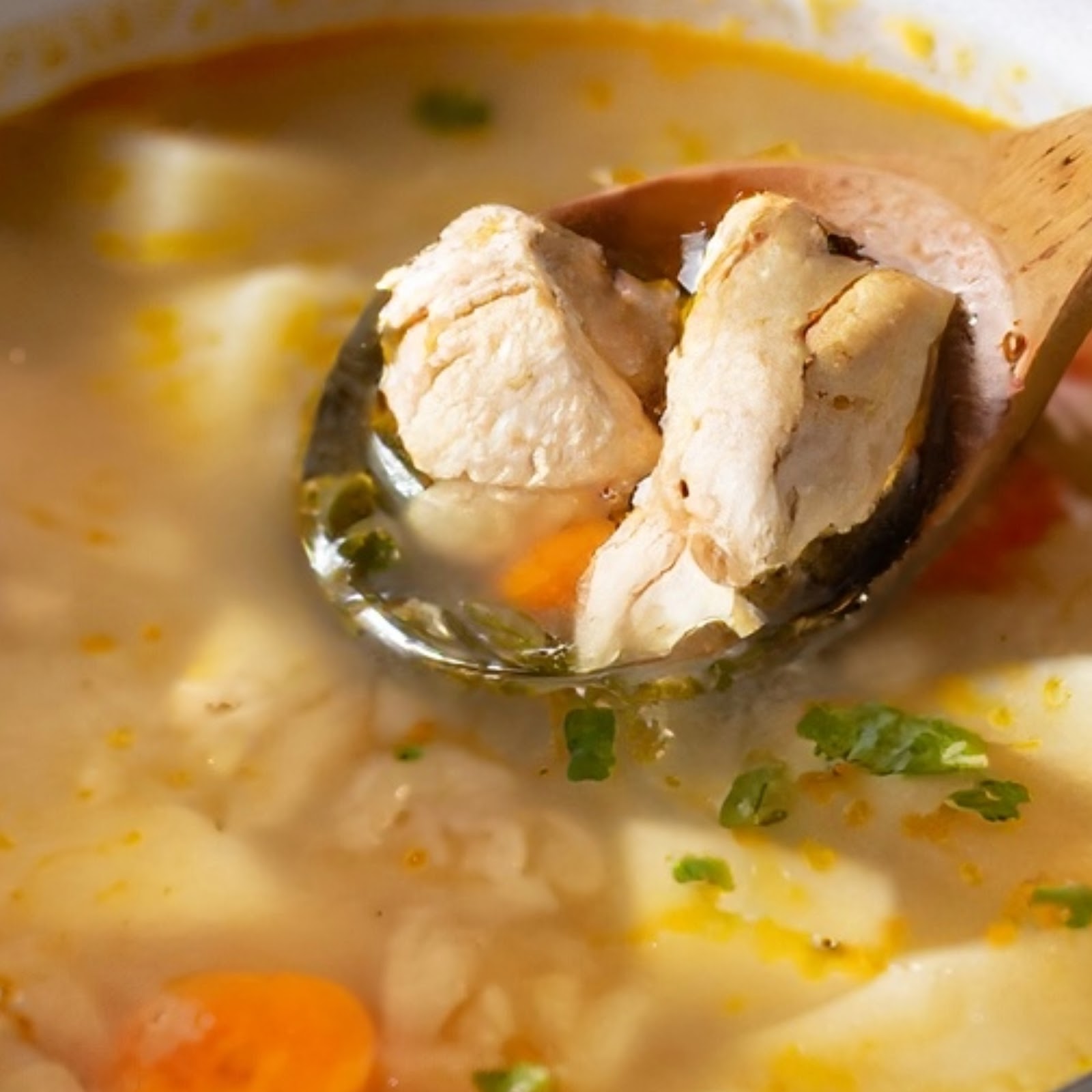 hearty chicken soup