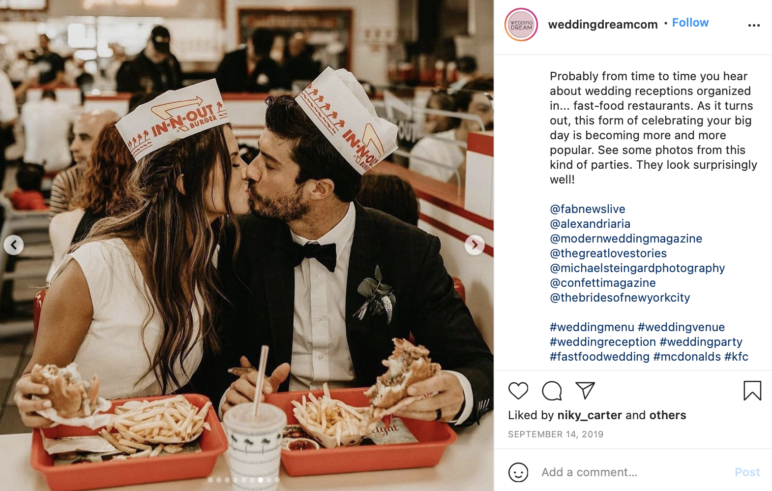 romantic date night at In-N-Out