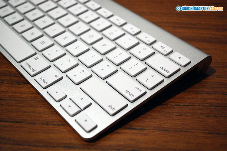 Thiết kế thanh nhã trên bàn phím chiclet của Apple