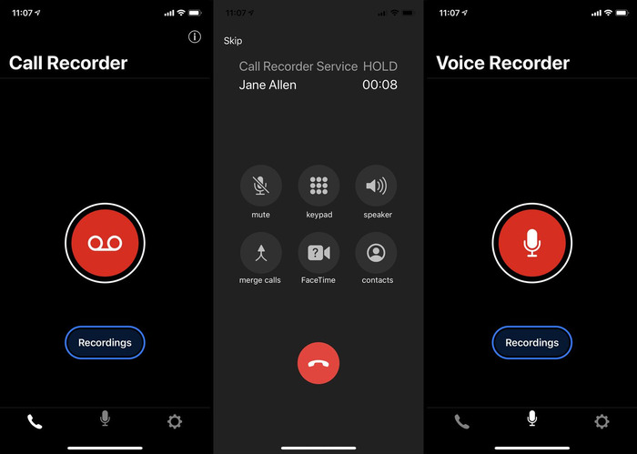 ứng dụng Call Recorder & Voice Memo cần trả phí