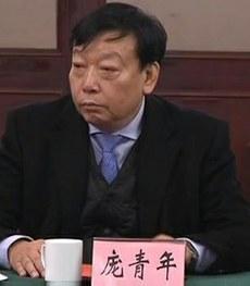 媒体围追堵截的青年汽车老板庞青年，现在已是麻烦缠身。(视频截图 / 拍摄时间不详)