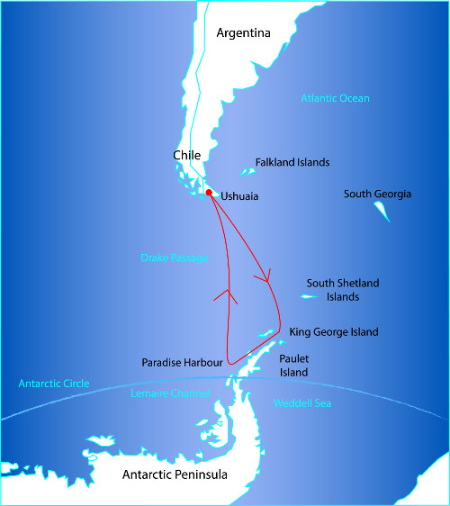 Antarctica Basecamp Cruise- Todos los itinerarios para viajar a la Antártida