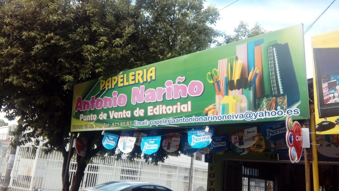 Papelería Antonio Nariño
