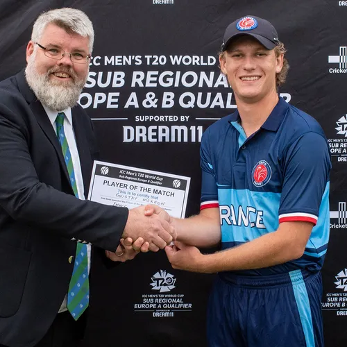 T20 World Record broken in Finland: Gustav Mckeon: The third T20 World Cup 2024 Europe Sub-Regional Qualifier tournament witnessed