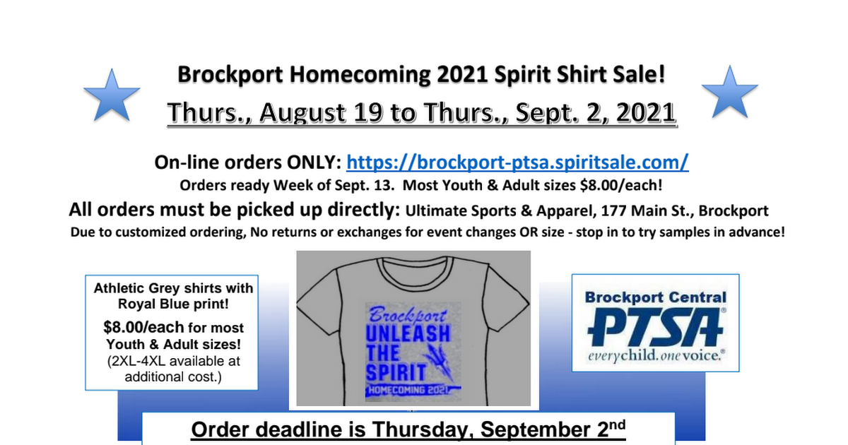 Homecoming Spiritwear Shirt Sale flyer 2021.pdf