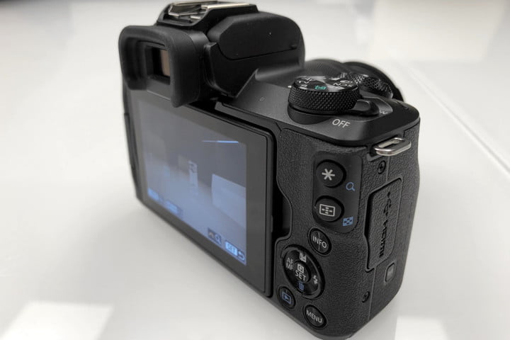 Canon EOS M50 - controles