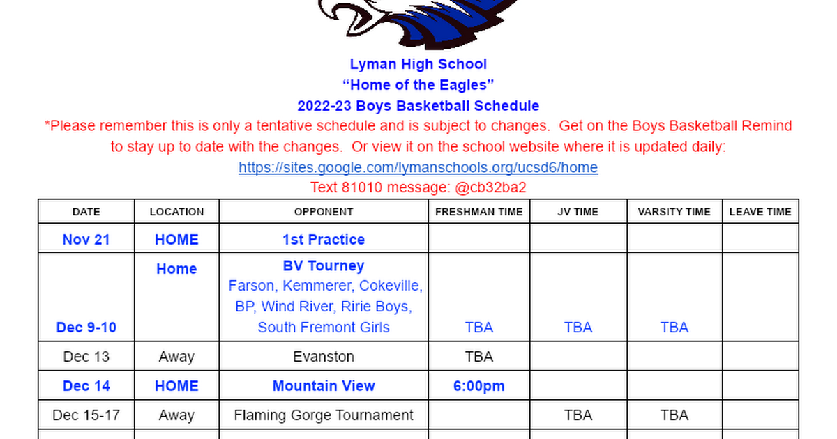 2022-23 LHS BOYS BASKETBALL SCHEDULE - Google Docs