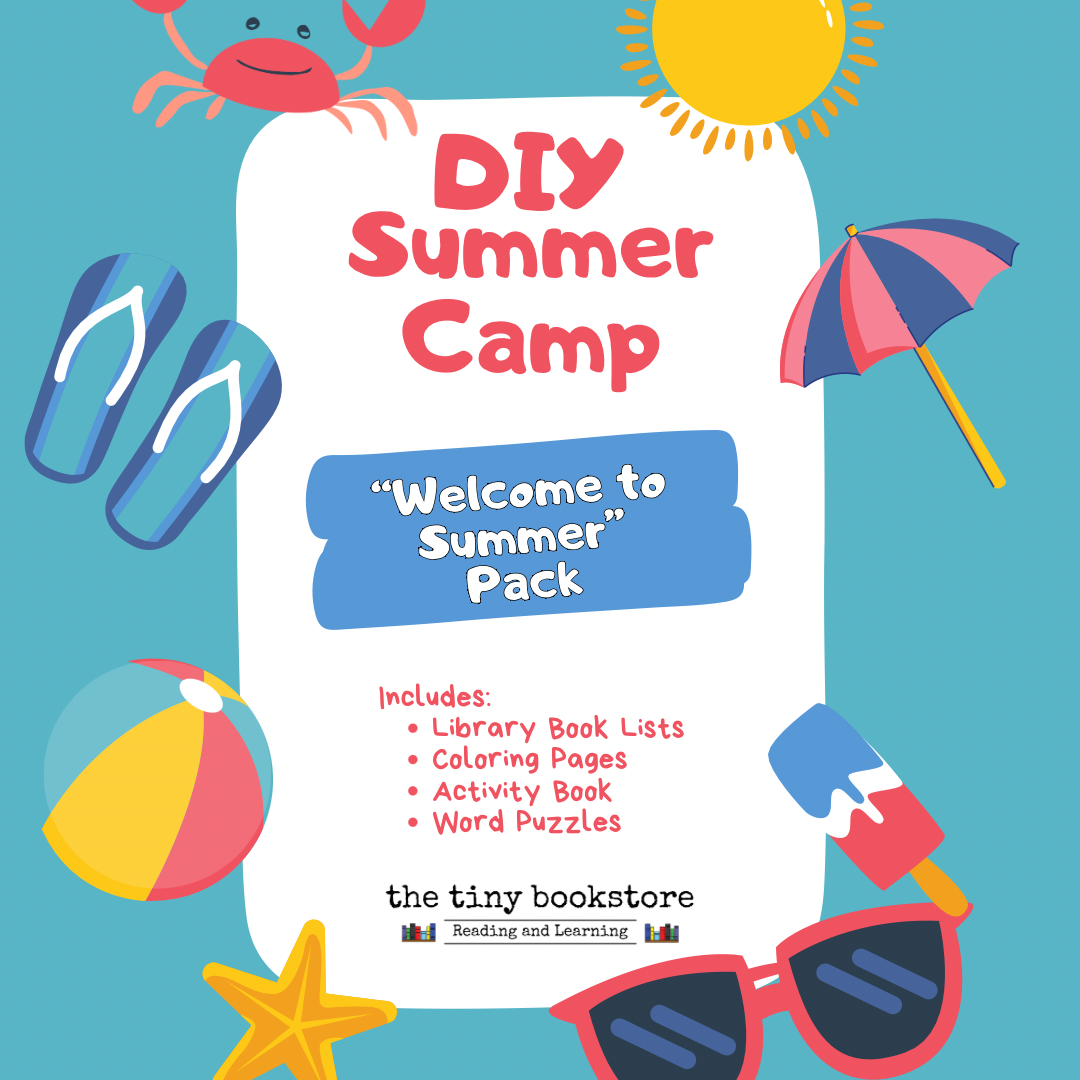 DIY Summer Camp. Welcome to Summer Pack. Includes: Reading List, activity books, word puzzles, and coloring pages