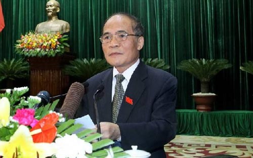 Chủ tịch Quốc hội: “Kiên quyết bảo vệ độc lập chủ quyền”
