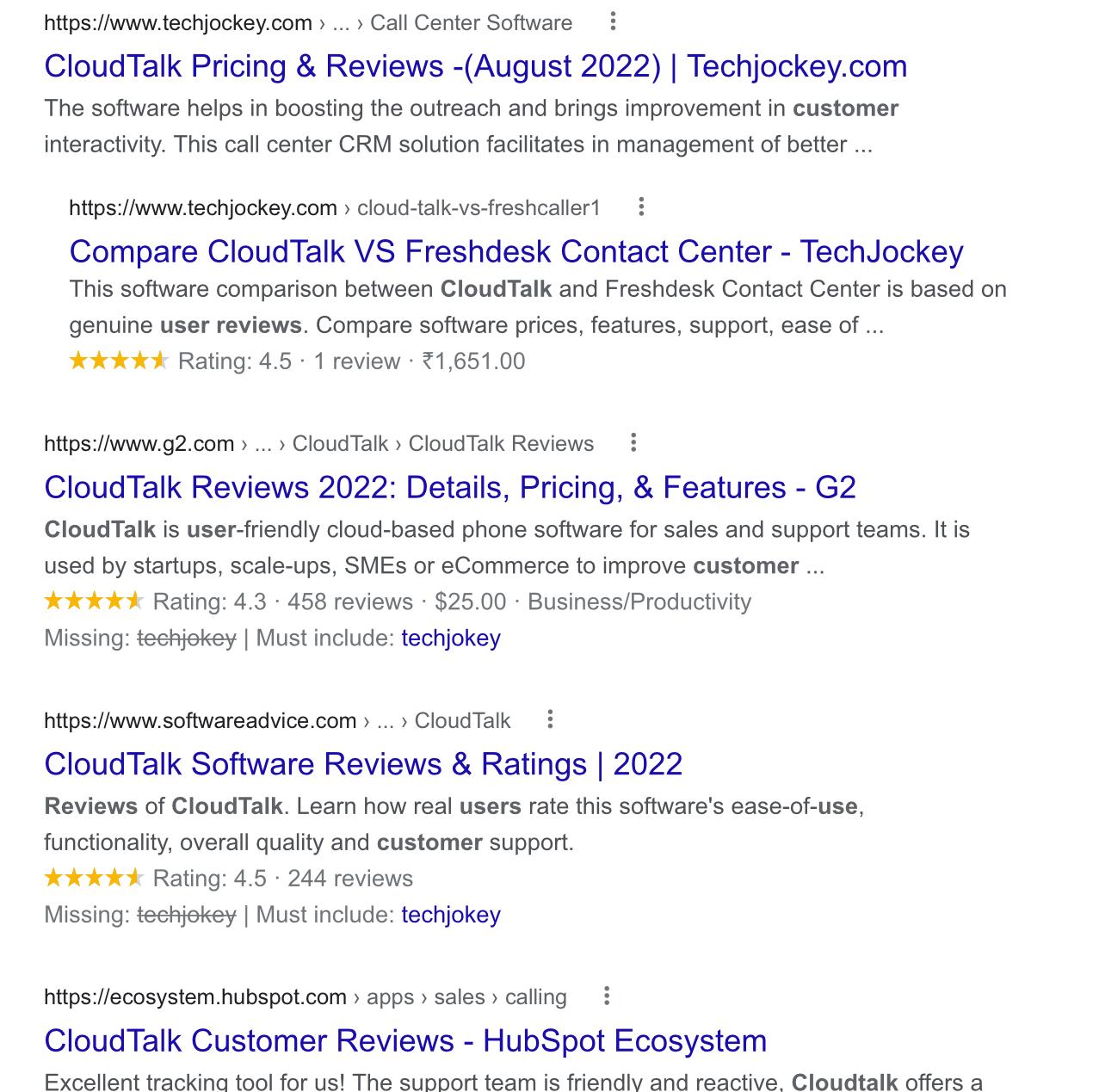 CloudTalk reviews