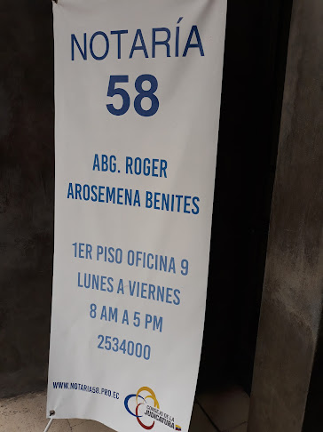 Opiniones de Notaria 58 Gye en Guayaquil - Notaria