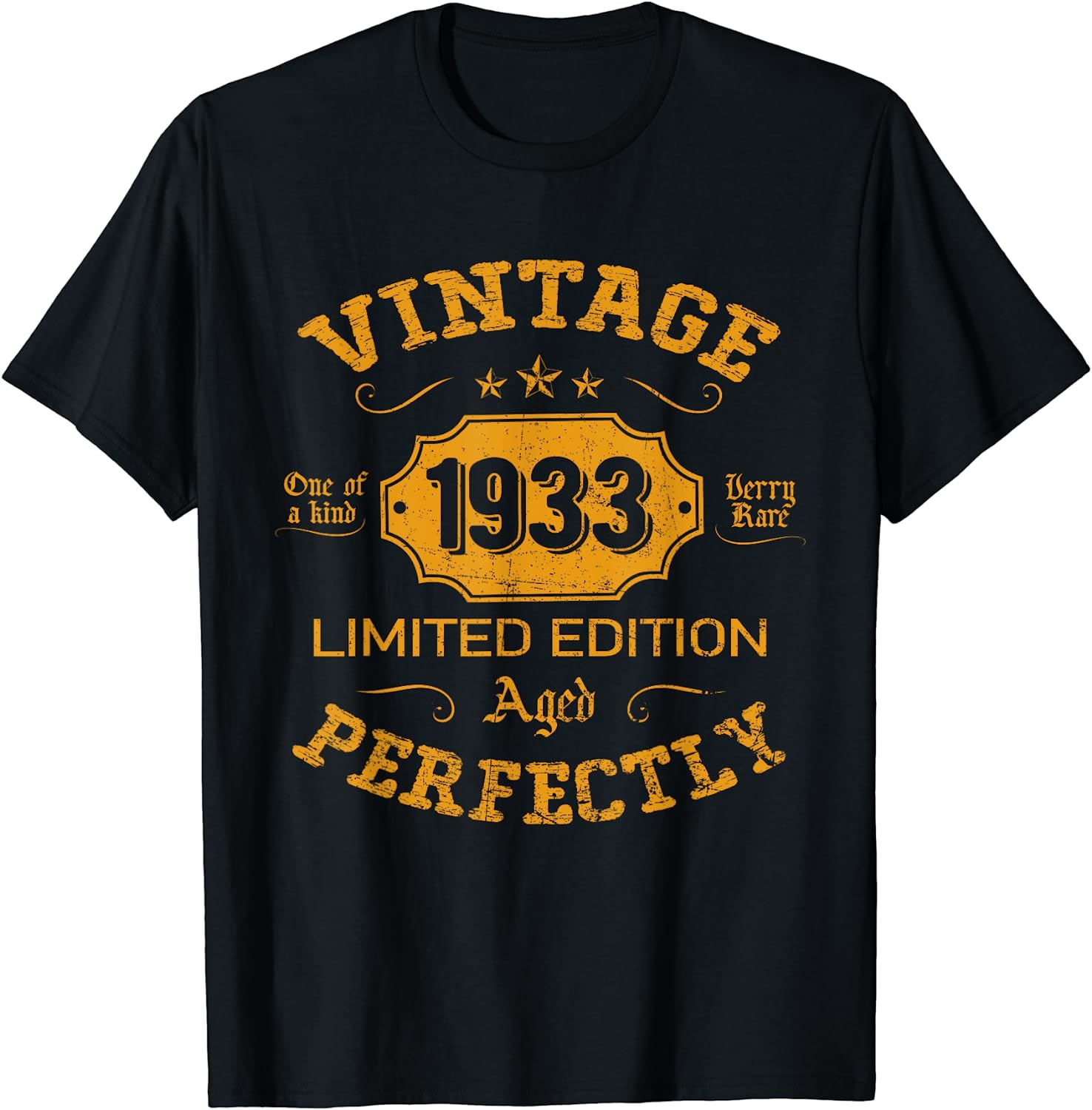 90 Year Old Gifts Vintage 1933 Limited Edition 90th Birthday T-Shirt