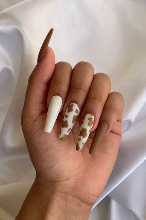 bachelorette nails - cowgirl nails
