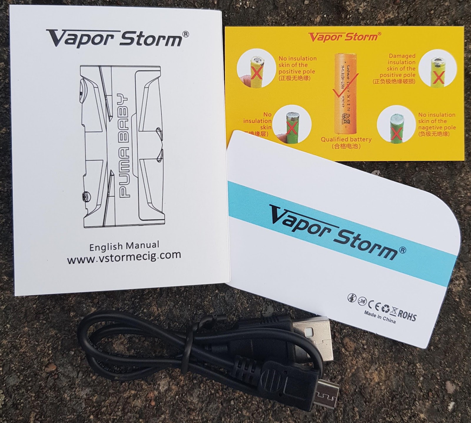 vapor storm puma manual