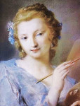 Rosalba Carriera (Italian artist, 1675-1757) Self Portrait (2)