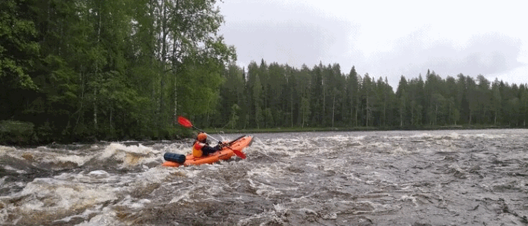 Отчет о водном походе по реке Суна