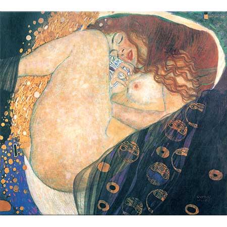 Gustav Klimt Danae tablosu 1907 tarihli - İstanbul Sanat Evi