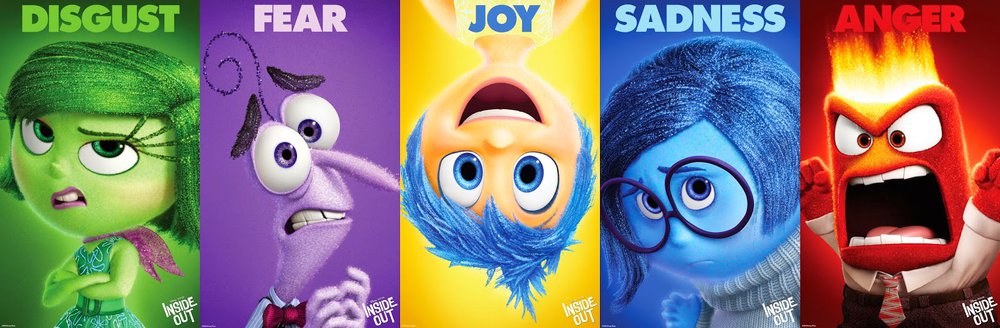 How Pixar matches colours with emotions for the movie Inside Out