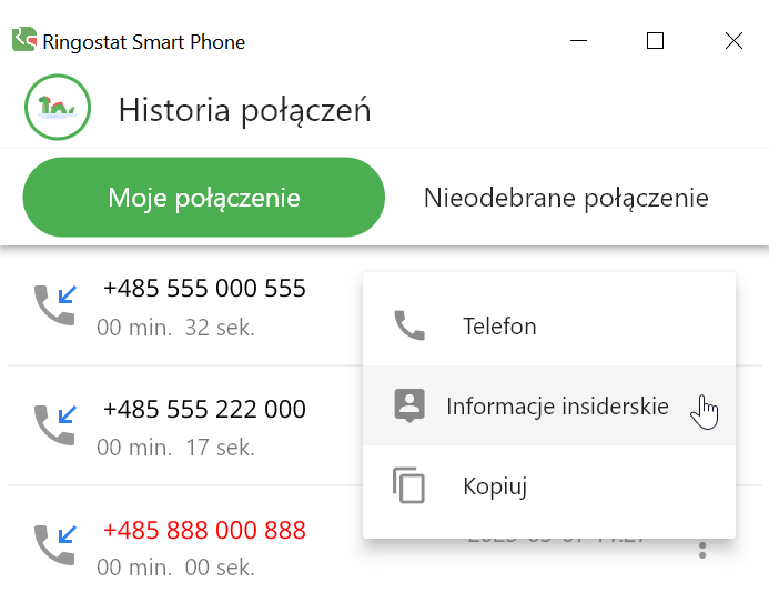 Ringostat Smart Phone, Spostrzeżenia na temat klientów, Informacje insiderskie