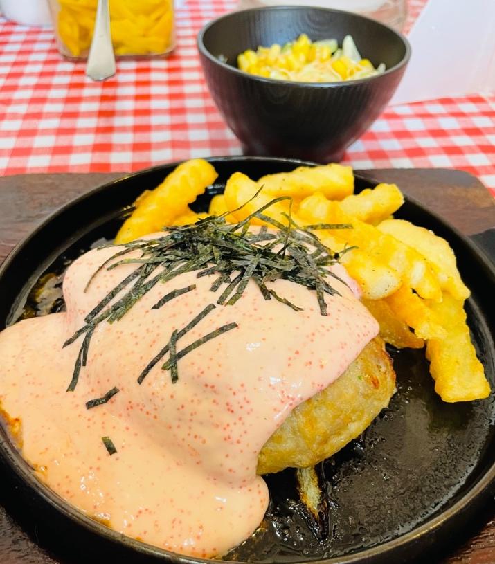 ジェイムスキッチンのハンバーグ