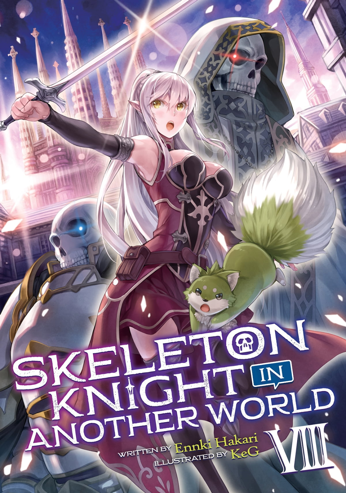 Anime Addicts on X: Skeleton Knight in Another World - Key Visual