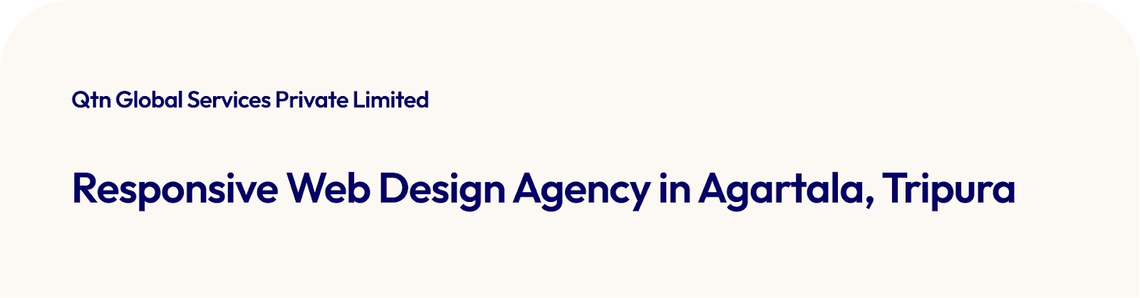 Responsive Web Design Agency in Agartala, Tripura 