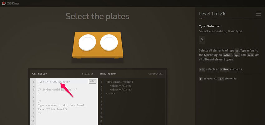 CSS Diner