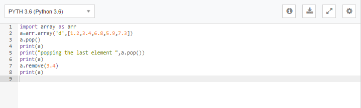 Arrays in Python - Python | ROBOTIC ELECTRONICS