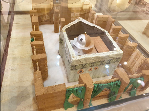 Masjid Nabawi exhibit, Al-Madina Museum, Madinah, Saudi Arabia