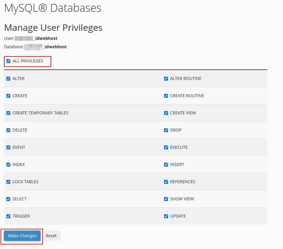 Cara Upload Database MySQL di cPanel