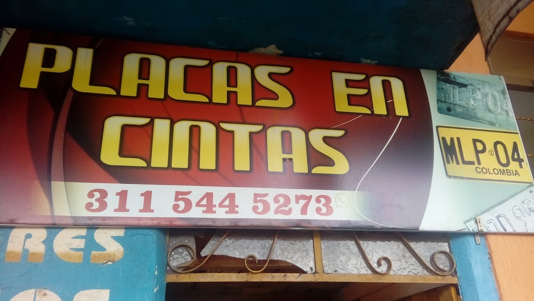 Placas en Cinta