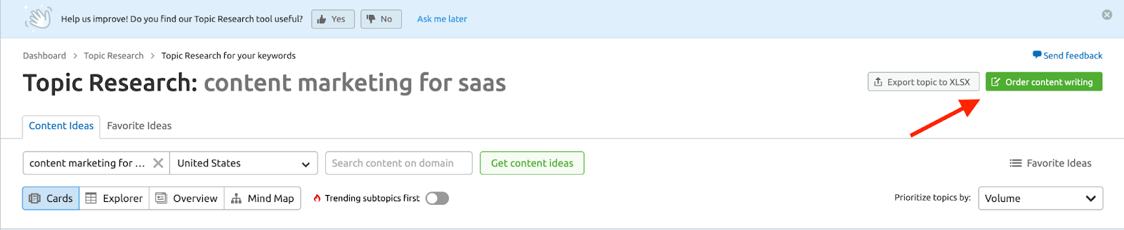 Semrush marketing for the SaaS tool
