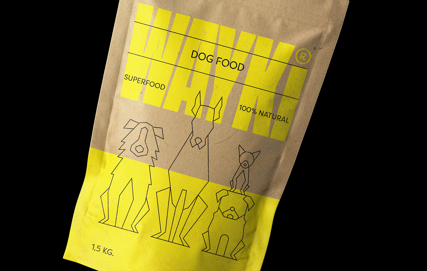 brand identity dogs Food  graphic design  ILLUSTRATION  minimal Packaging panico pet food pets