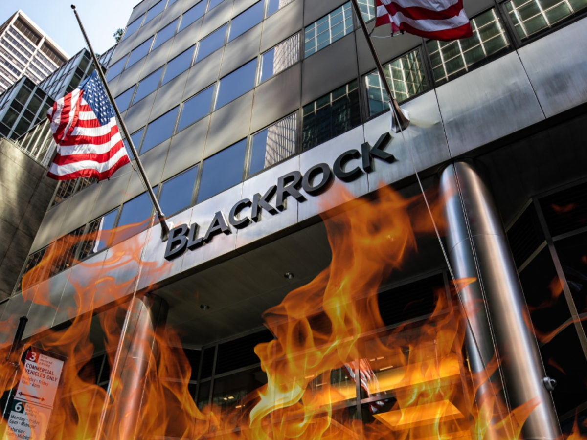 BlackRock потерял рекордные 1,7 триллиона долларов США за первое полугодие