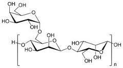 Resultado de imagem para Goma Guar estrutura molecular