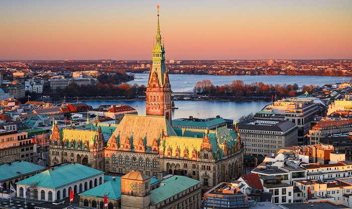 Tour du lịch Đức - Hamburg- thành phố cảng lớn nhất nước Đức