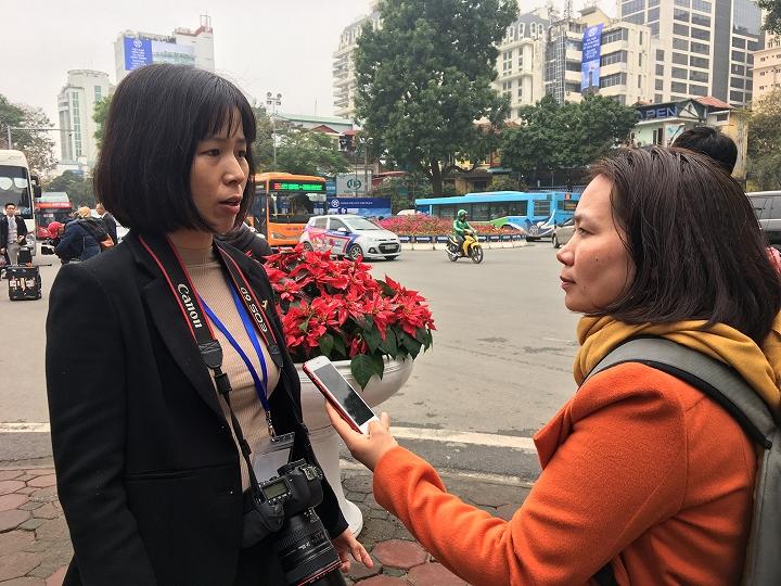 Nhà báo Trần Thu Hằng – Báo Tin tức