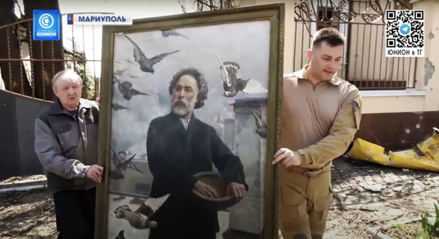 Російські журналісти витягли портрет Архіпа Куїнджі авторства його учня Григорія Калмикова з підвалу музею