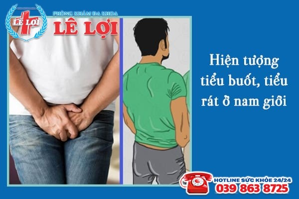 Triệu chứng bệnh lậu ở nam - Tiểu buốt tiểu rắt