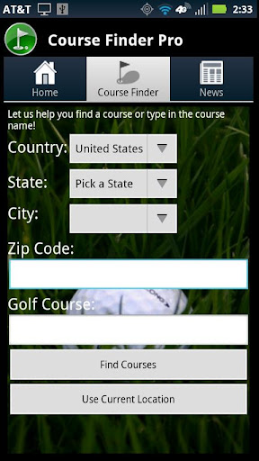 Golf Course Finder Pro apk