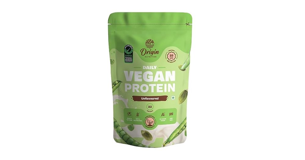 Origin Nutrition 100% Natural Vegan Protein Powder