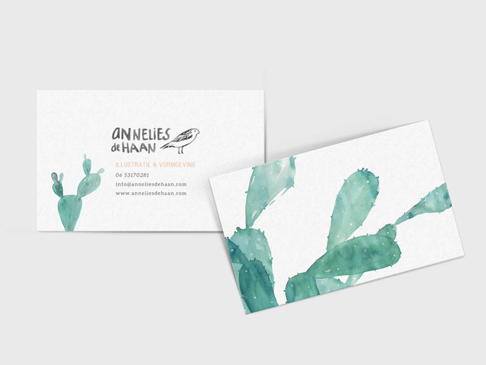 Annelies de Haan business cards