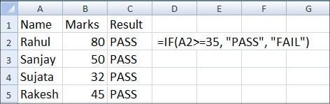 Excel Formulas Hindi