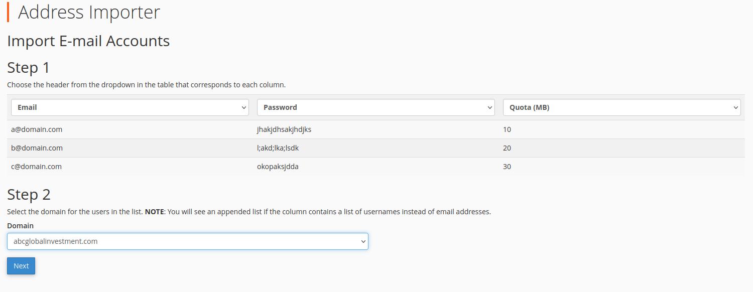 Mengenal Fitur Address Importer di cPanel
