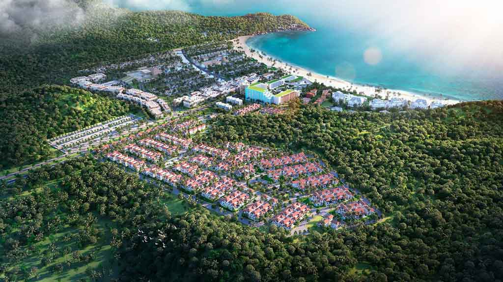 Cập nhật thực tế tiến độ Sun Tropical Village 2022