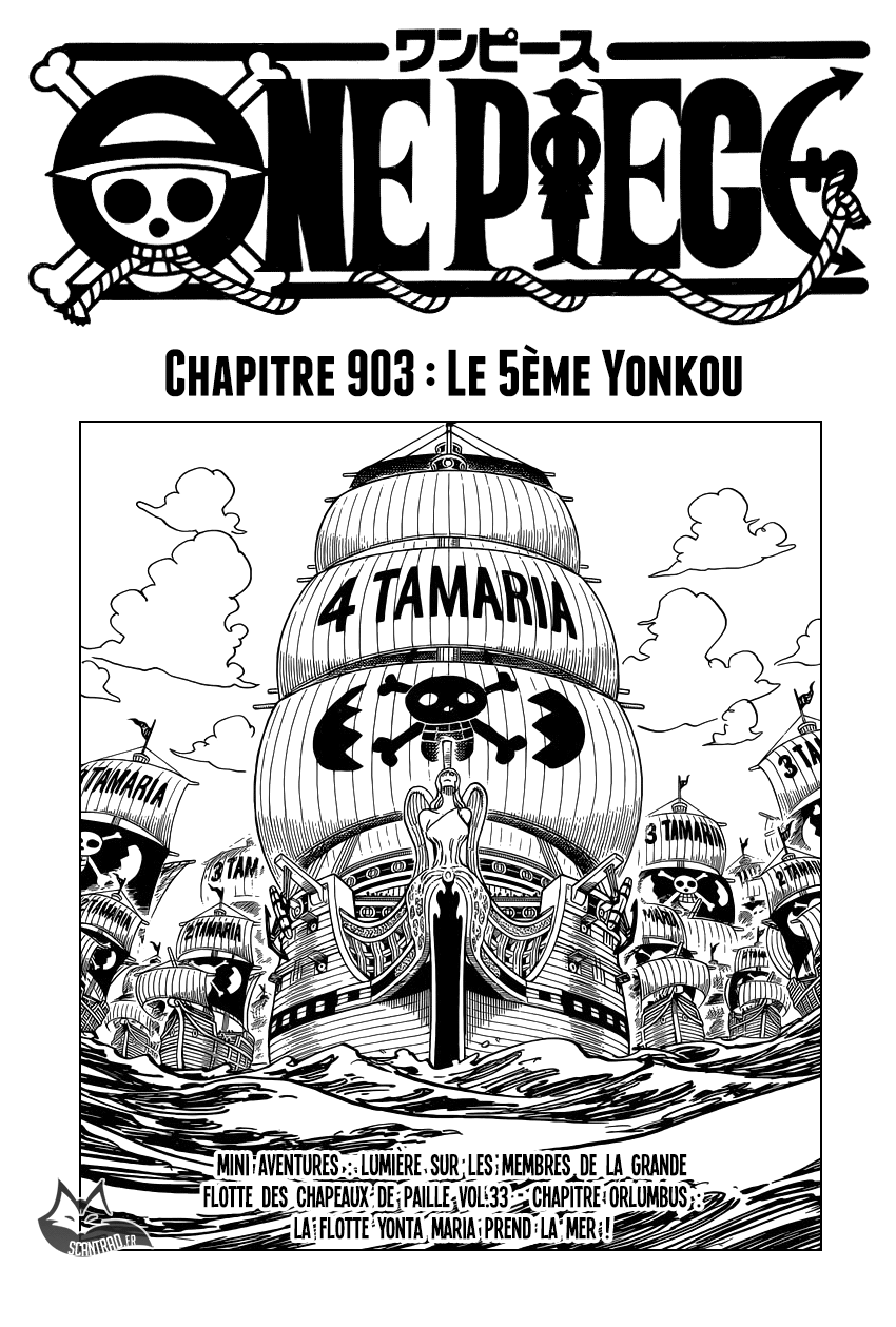 One Piece: Chapter chapitre-903 - Page 2