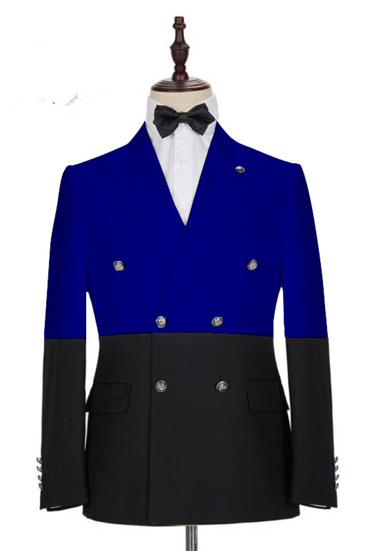 Royal-Blue-Double-Breasted-Fashion-Men-Suits