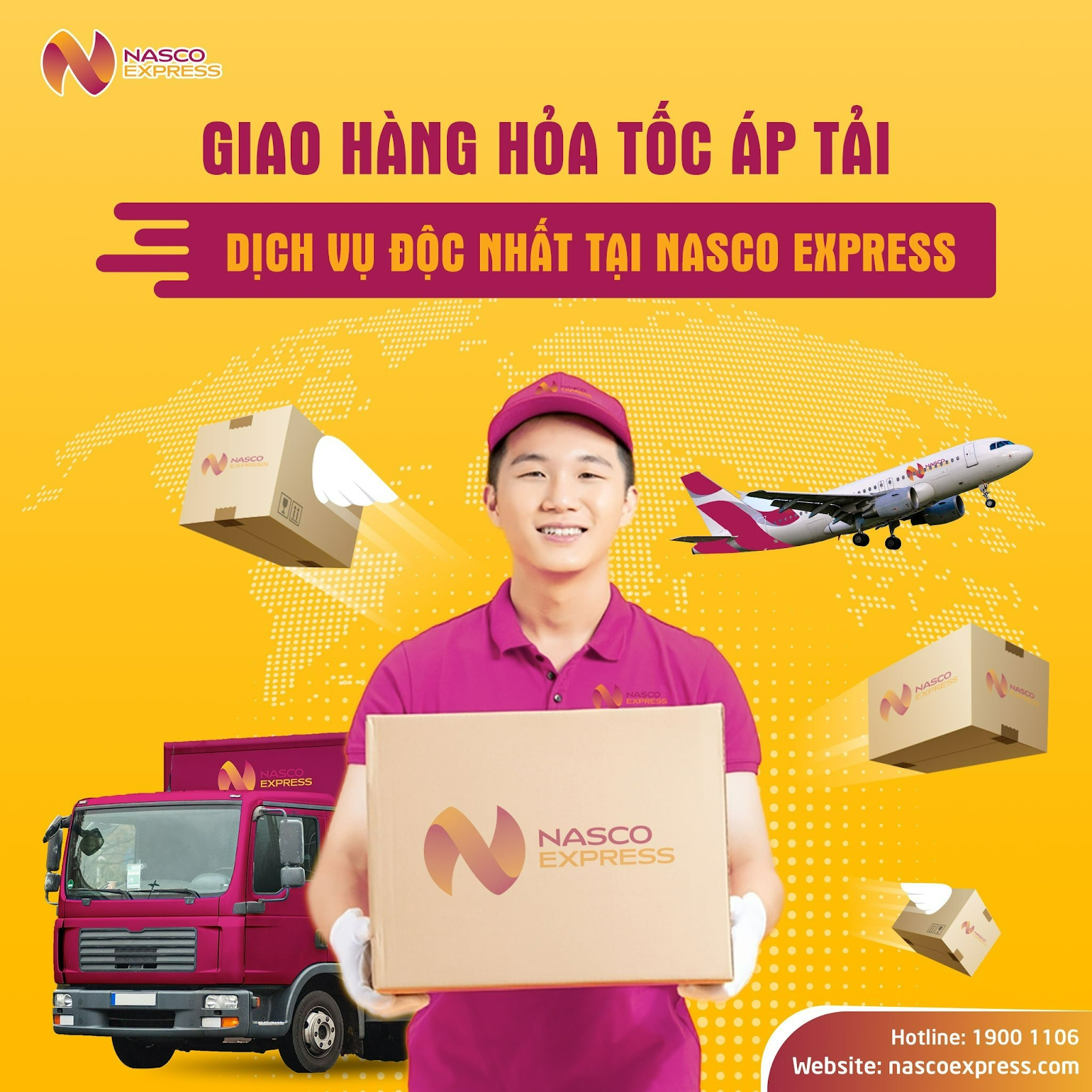 Khám phá dịch vụ chuyển phát nhanh hỏa tốc áp tải tại Naso Express