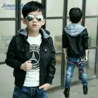 Jaket Kulit Anak: Bahan, Model, Desain dan Harga Terbaru