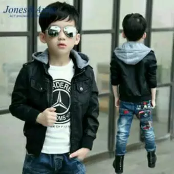 jaket kulit anak cowok